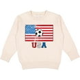 thumbnail image 2 of Inktastic USA Soccer Toddler Sweatshirt, 2 of 4