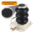thumbnail image 2 of DSSTYLES 3 Ton/6600LBS Triple Bag Air Jack Fast Lifting Pneumatic Car Repair Inflatable Bladder Jack with Long Adjustment Hand, Lifting Height Up to 15.75 Inch, 2 of 7