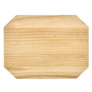 Plaid Wood Surfaces Pine Rectangle Plaque, 12" x 16"