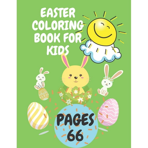 Easter Coloring Book For Kids: Coloring Book For Kids Very Simple (Paperback)