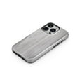thumbnail image 3 of DesignSkinz Scratch-Resistant Hard Slim Case Compatible with iPhone SE Gen 2/3 (Compatible with MagSafe) - Smooth Gray Wood, 3 of 9