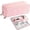 Pink, variant on Pencil Case Large Capacity Pencil Pouch, Multi-Layer Aesthetic Pen Bag, Sturdy Multifunctional Pencil Bag, Pencil Box(Blackish Green)