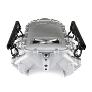 Holley 300-682 Ultra Lo-Ram Manifold Kit with Burst Panel Single Injector Satin