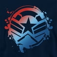 thumbnail image 3 of Captain America Boys/Girls Gradient Shield Pull Over Hoodie, 3 of 5
