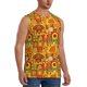 thumbnail image 2 of Fotbe Thanksgiving Day Men's Camiseta sin Mangas Estampada para Hombres, Playera Casual para Gimnasio, Entrenamiento, Playa-X-Large, 2 of 7