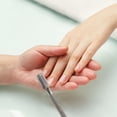 thumbnail image 2 of Unique Bargains Multi-function Double-side Cuticle Pusher 4.96 Length Silver Tone 1 Pc, 2 of 6