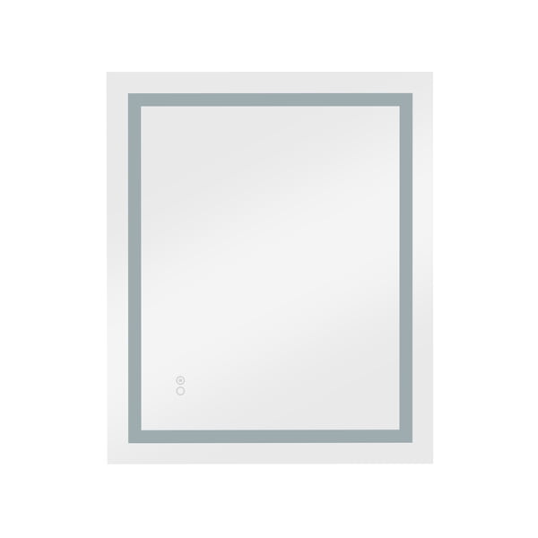 PEACNNG LED Lighted Makeup Mirror For Bathroom Vanity With Touch Bottom