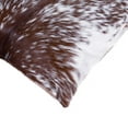 thumbnail image 2 of 18" x 18" x 5" Salt And Pepper Brown And White Cowhide  Pillow 2 Pack, 2 of 2