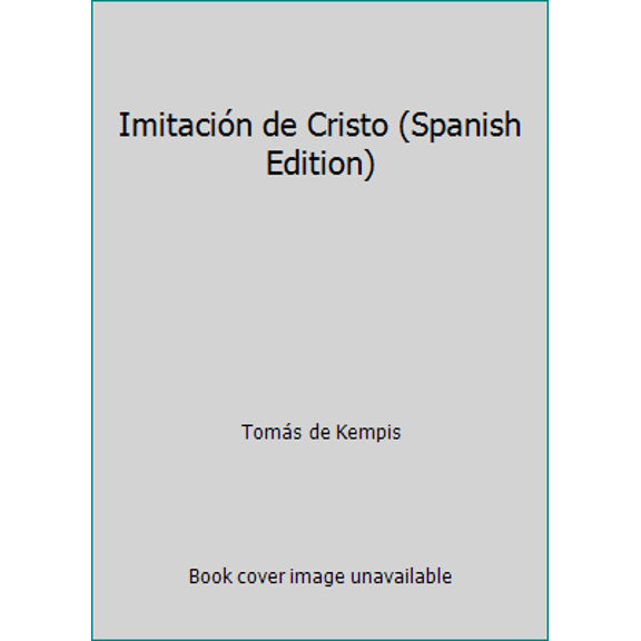 Pre-Owned Imitación de Cristo (Spanish Edition) (Paperback) 1484822005 9781484822005