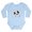 Sky Blue, variant on CafePress - St. Bernard Puppy Pocket Body Suit - Long Sleeve Cotton Baby Bodysuit