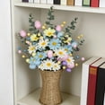 thumbnail image 4 of Dserhfy Easter Egg Stems Spring Artificial Floral Picks Simulated Foam Egg Branch for Home Vase Filler Table Centerpiece, 4 of 8