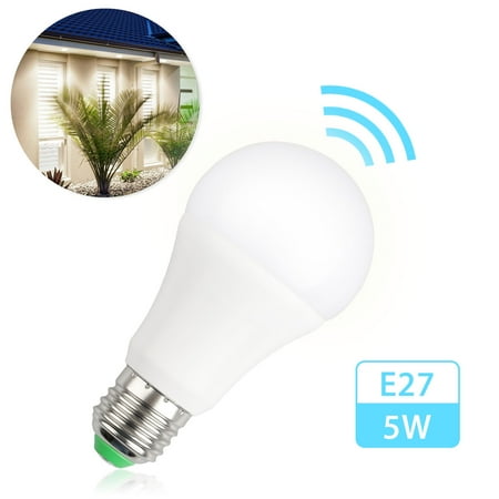 Eeekit Radar Sensor Led Light Bulb E27 Base Smart Motion Auto On Off Indoor Night Lights 5500 7000k Cool White 1 Pack Eeekit Radar Sensor Led Light Bulb E27 Base Smart Motion Auto On Off Indoor Night Lights 5500 7000k Cool White 1 Pack
