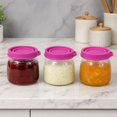 thumbnail image 3 of Silicone Sealing Lid for Glass Sauce Bottle Cup Cover Reusable Dust Proof Fresh Keeping Cap for Jam Salad Fruit and Vegetable, 3 of 6