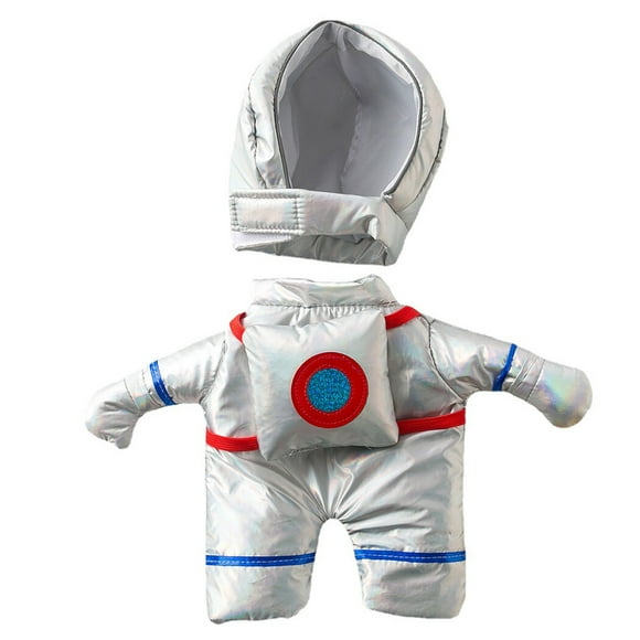 Halloween Dog Astronaut Costume: Funny Pet Cosplay Clothes Cat Apparel with Hat