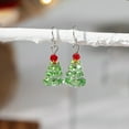 thumbnail image 4 of Yoyauz Christmas Earrings For Ladies Christmas Trees Lightweight Earrings Cute Christmas Parties Jewelry Gifts, 4 of 5