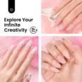 thumbnail image 4 of Kit de uñas en polvo para mujer Beetles Pink Nude, 20 colores, 4 of 7