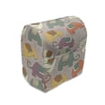 thumbnail image 1 of Animal Stand Mixer Cover, Hand Drawn Style Animal Characters with Bicycle Wheels Background, Kitchen Appliance Organizer Bag Cover with Pockets, 5 Quarts, Multicolor, by Ambesonne, 1 of 4