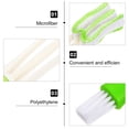 thumbnail image 4 of KONTONTY White Microfiber Car Interior Cleaning Brush with 3 Flexible Arms and Extra Replacement Sleeves for Easy Detailing, 4 of 8