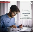 thumbnail image 4 of Lunettes Intelligentes Sans Fil Bluetooth Musique Casque Stéréo Haut-Parleur Audio Mains Libres, 4 of 5