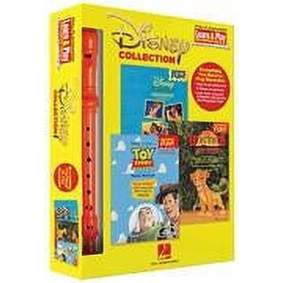 Hal Leonard Disney Collection Learn & Play Recorder 3-Book & Recorder Pack