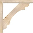 thumbnail image 3 of Ekena Millwork 5 1/2"W x 44"D x 44"H Olympic Block Smooth Bracket w/ Offset Brace, Douglas Fir, 3 of 25