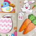 thumbnail image 4 of Rompecabezas de madera Anditoy Easter, paquete de 4 para niños pequeños, 4 of 6