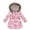 Pink, variant on Quilted Jacket Toddler Boys Girls Winter Coats Puffer Jacket with Hood Kids Lightweight Hooded Padded Warm Outwear 3-16 Years