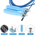 thumbnail image 4 of Bangcool Speed Jump Rope Adjustable Skipping Rope Training Jump Rope for Adults Kids, 4 of 7