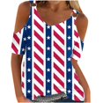 thumbnail image 1 of Camisas de Manga Corta para las Mujeres Cuello Redondo de Impresión Casual, Top de Blusa para el Hogar Y el Uso Diario, Camisa de Moda de las Cuatro Estaciones de las Mujeres, 1 of 4