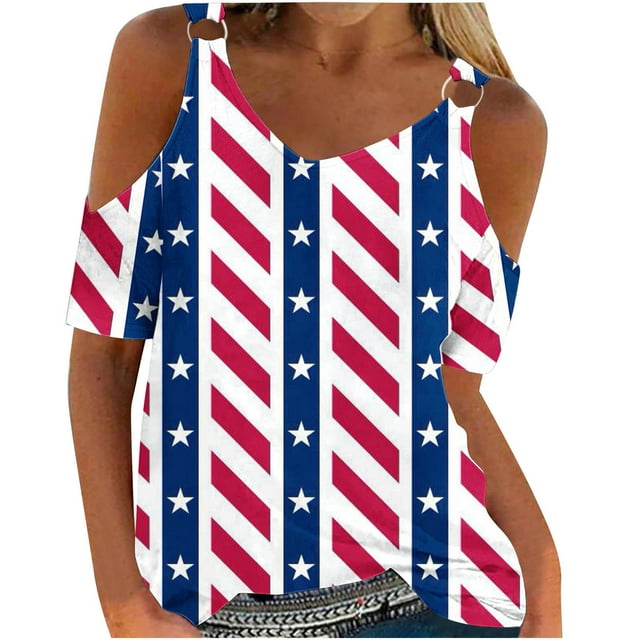 Camisas de Manga Corta para las Mujeres Cuello Redondo de Impresión Casual, Top de Blusa para el Hogar Y el Uso Diario, Camisa de Moda de las Cuatro Estaciones de las Mujeres