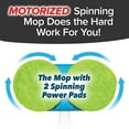 thumbnail image 4 of Bulbhead 6034088 Floor Police Motorized Spinning Microfiber Mop, 4 of 10