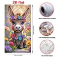 thumbnail image 2 of Tyidzon Easter Door Cover Banner, Colorful Bunny Egg Wreath Themed Porch Sign, Large Front Door Wall Backdrop for Indoor Outdoor Spring Party Decorations and Photo Booth Props, 71 x 35 inch, 2 of 6