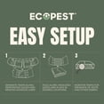 thumbnail image 4 of Bed Bug Glue Traps – 12 Pack | Sticky Indoor Interceptor Trap, Monitor, and Detector for Treatment of Bed Bugs, 4 of 12
