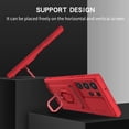 thumbnail image 6 of Galaxy S25 Ultra Case, Sliding Camera Lens Cover with Kickstand Card Holder Military Grade Shockproof Phone Case for S25 Ultra 5G, Red, 6 of 8
