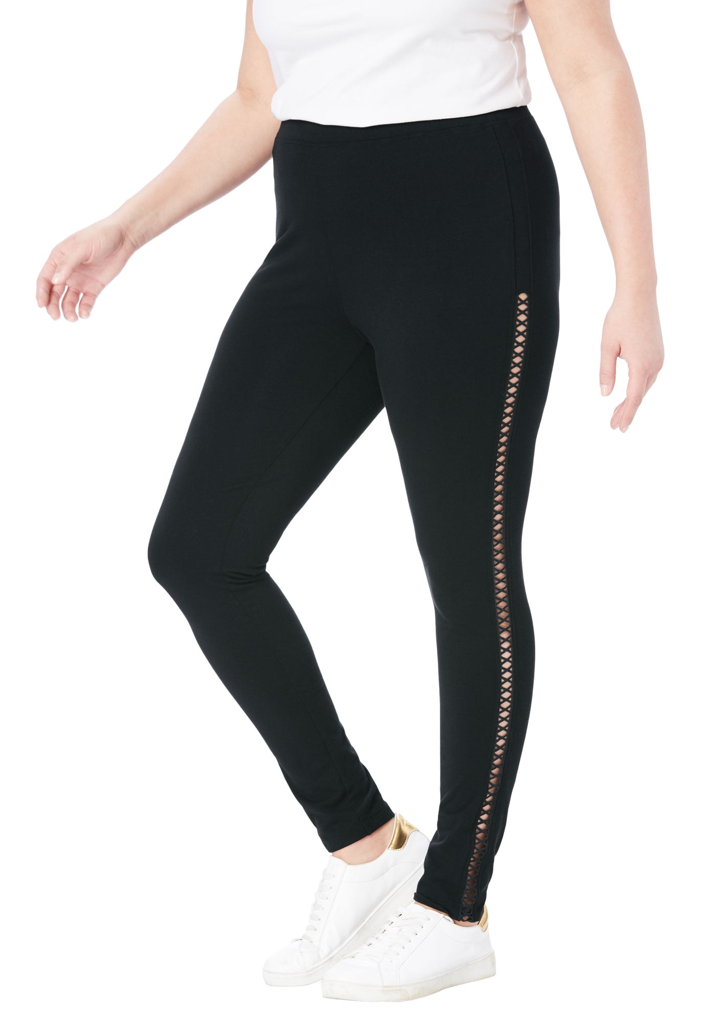 walmart women's leggings plus size