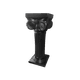 thumbnail image 1 of Pedestal de fibra de vidrio Marca FibraFormas modelo Roma Chocolate, 1 of 2