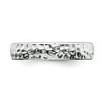 thumbnail image 4 of Stackable Expressions Sterling Silver  Rhodium Ring, 4 of 5