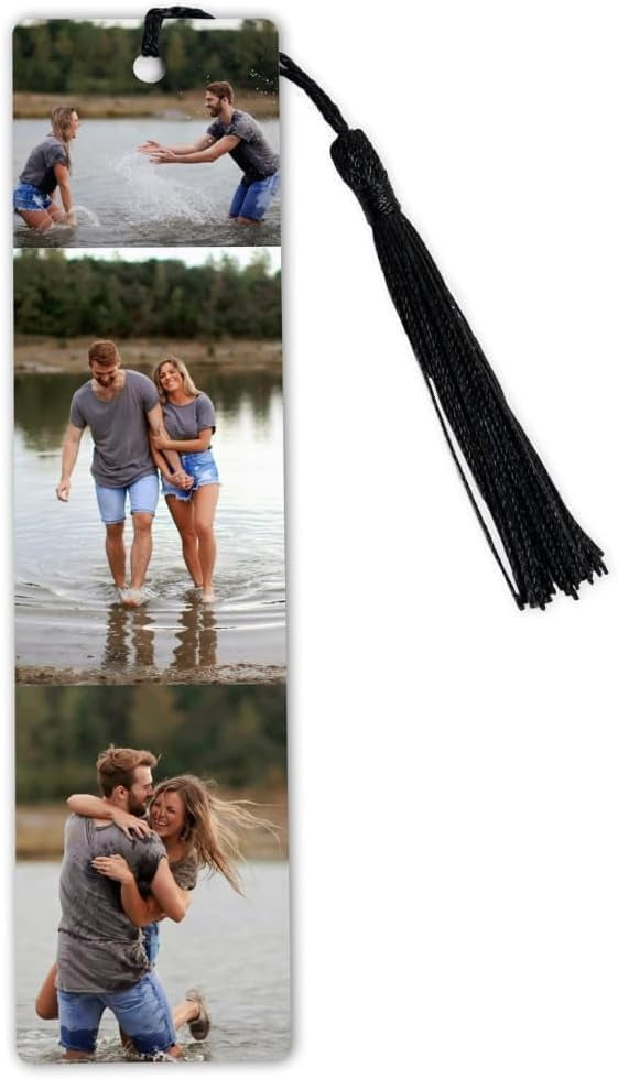 Custom Metal Bookmark with Personalized Photo/Image/Text in Packs for All Other Occasions (Pack of 12)
