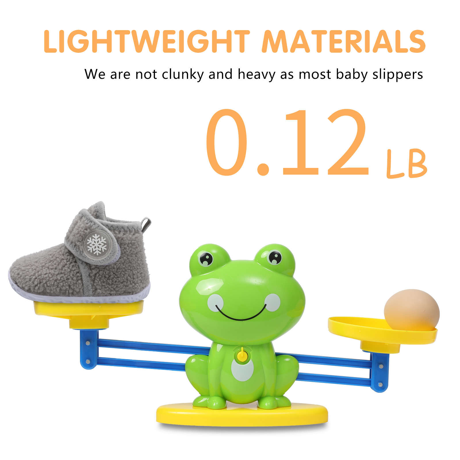 Barerun Toddler Fleece Bootie Slippers photo 4