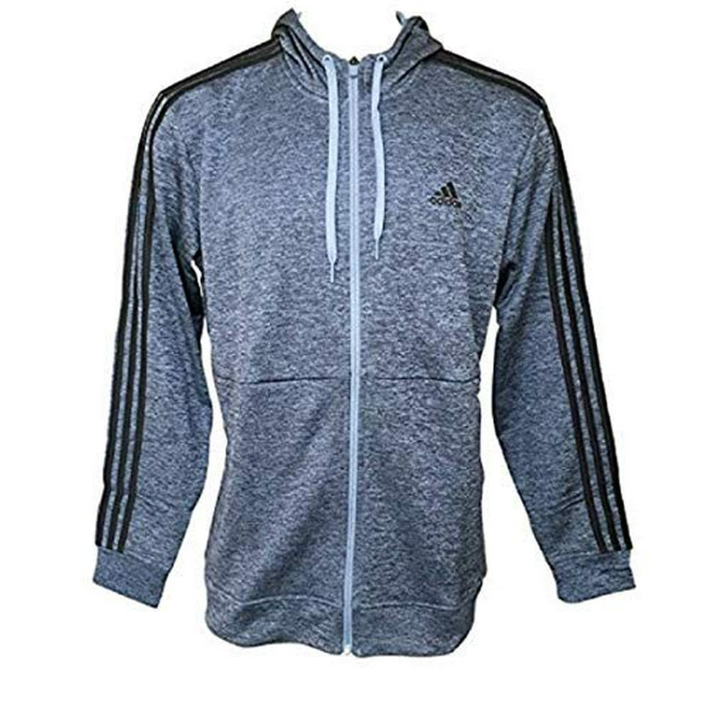 Adidas adidas Men’s Tech Full Zip Fleece Hoodie Performance Hooded