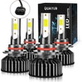 thumbnail image 6 of 9005 9006 LED Headlights Kit Combo Bulbs 8000K/6000K High Low Beam Super Bright, 6 of 13