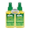 thumbnail image 1 of Repelente de insectos y eucalipto con limón de origen vegetal, 120 ml, 2 unidades, 1 of 8