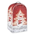 thumbnail image 2 of HELLHERO Snowman Tree Coffee Machine Dust Cover Easy to Clean Blender Protection for Home Kitchen, 2 of 6