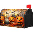 thumbnail image 2 of Halloween Mailbox Covers Magnetic Standard Size 18 X 21 Inch Fall Pumpkin Mailbox Cover Sunflower Orange Mailbox Wraps Post Box Cover Decoration Outdoor Garden Home Yard Outside, 2 of 6
