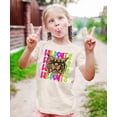 thumbnail image 4 of Wildcats Sports Fan Shirt for Women and Teens Girly Colorful Neon School Mascot Tee Natural Shirt Youth Large, 4 of 5