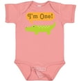 thumbnail image 3 of Inktastic 1st Birthday Alligator Jungle Boys or Girls Baby Bodysuit, 3 of 5