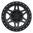 thumbnail image 2 of Method Race Wheels mr312 17x9 6x139.7 -12et 106.25mm matte black wheel Fits select: 2000-2023 CHEVROLET SILVERADO, 1996-2023 TOYOTA TACOMA, 2 of 2