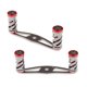 thumbnail image 1 of 2pcs Manijas de Carrete Fuerte Antioxidante Durable 2x Tuerca 1x Tornillo 1x Junta Aparejo Pesca, 1 of 6