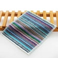 thumbnail image 7 of Striped Handkerchief & Towel Set for versatile daily use – absorbent soft cloths ideal for kitchen bath tea service bar counters and table top, 7 of 7