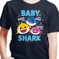 thumbnail image 3 of Baby Shark Family Doo Doo Doo - Toddler And Youth Short Sleeve Graphic T-Shirt, 3 of 6